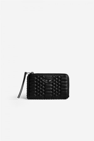 Zadig & Voltaire Card Wallet Czarne | ZV-255921