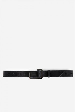 Zadig & Voltaire La Cecilia 35 Mm Belt Czarne | ZV-255827