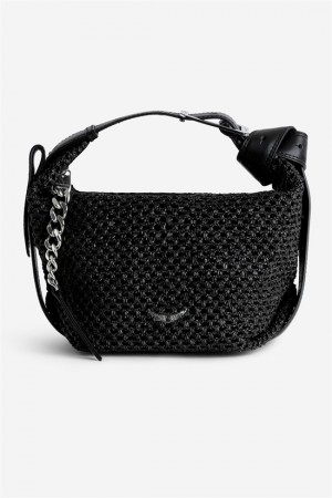 Zadig & Voltaire Le Cecilia Bag Czarne | ZV-256152