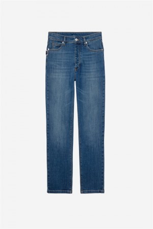 Zadig & Voltaire Mamma Eco Jeans Niebieskie | ZV-256205