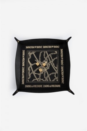 Zadig & Voltaire Rock And Roll The Dice Mat Czarne | ZV-255797