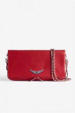 Zadig & Voltaire Rock Bag Czerwone | ZV-256172