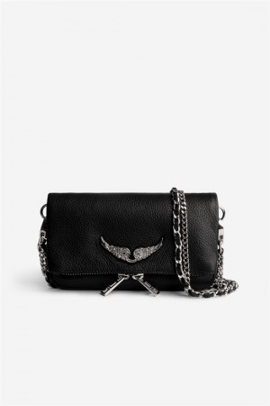 Zadig & Voltaire Rock Nano Swing Your Wings Srebrne | ZV-256186