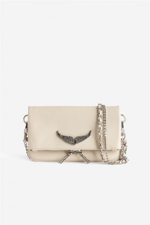 Zadig & Voltaire Rock Nano Swing Your Wings Beżowe | ZV-255971