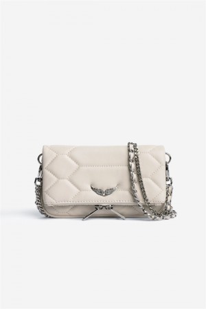 Zadig & Voltaire Rock Nano Xl Mat Bag Beżowe | ZV-256187