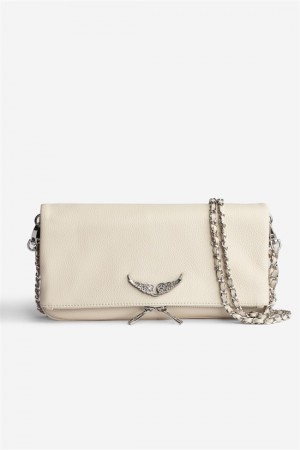 Zadig & Voltaire Rock Swing Your Wings Bag Beżowe | ZV-256067