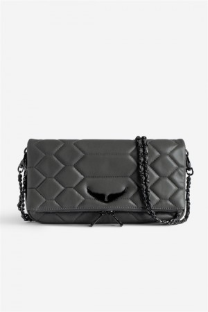 Zadig & Voltaire Rock Xl Mat Bag Czarne | ZV-256065