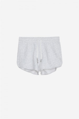 Zadig & Voltaire Smile Shorts Szare | ZV-256218