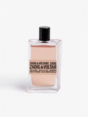 Zadig & Voltaire This Is Her! Vibes of Freedom Fragrance 100ML  Różowe | ZV-255652