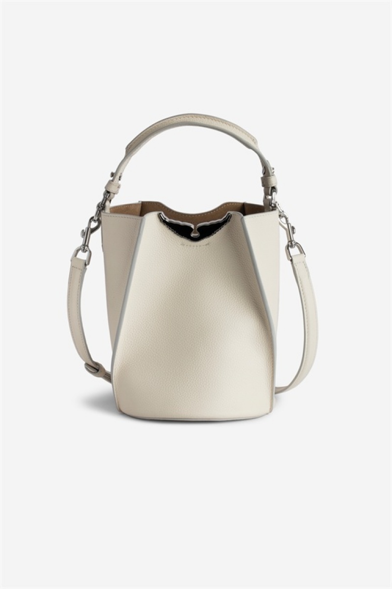 Zadig & Voltaire Borderline Bucket Bag Beżowe | ZV-256040