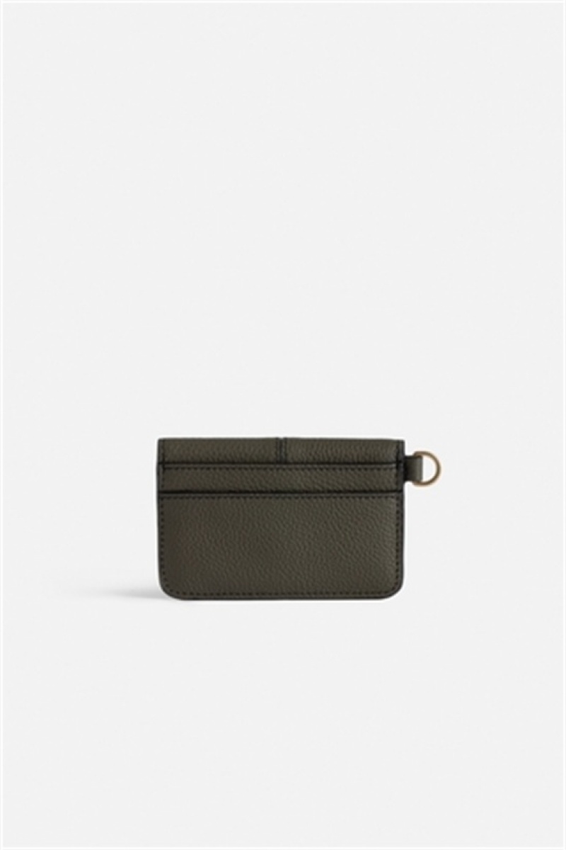 Zadig & Voltaire Borderline Pass Wallet Khaki | ZV-255930