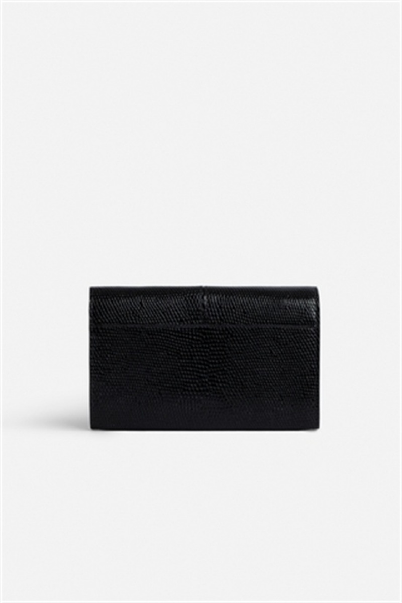 Zadig & Voltaire Borderline Wallet Czarne | ZV-255908