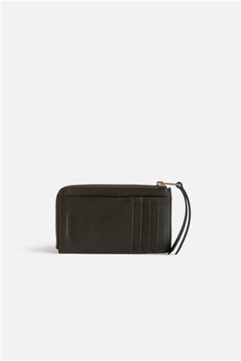 Zadig & Voltaire Card Holder Khaki | ZV-255924