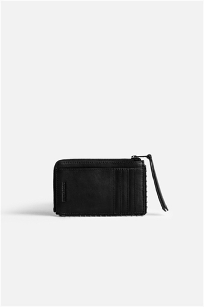 Zadig & Voltaire Card Wallet Czarne | ZV-255921