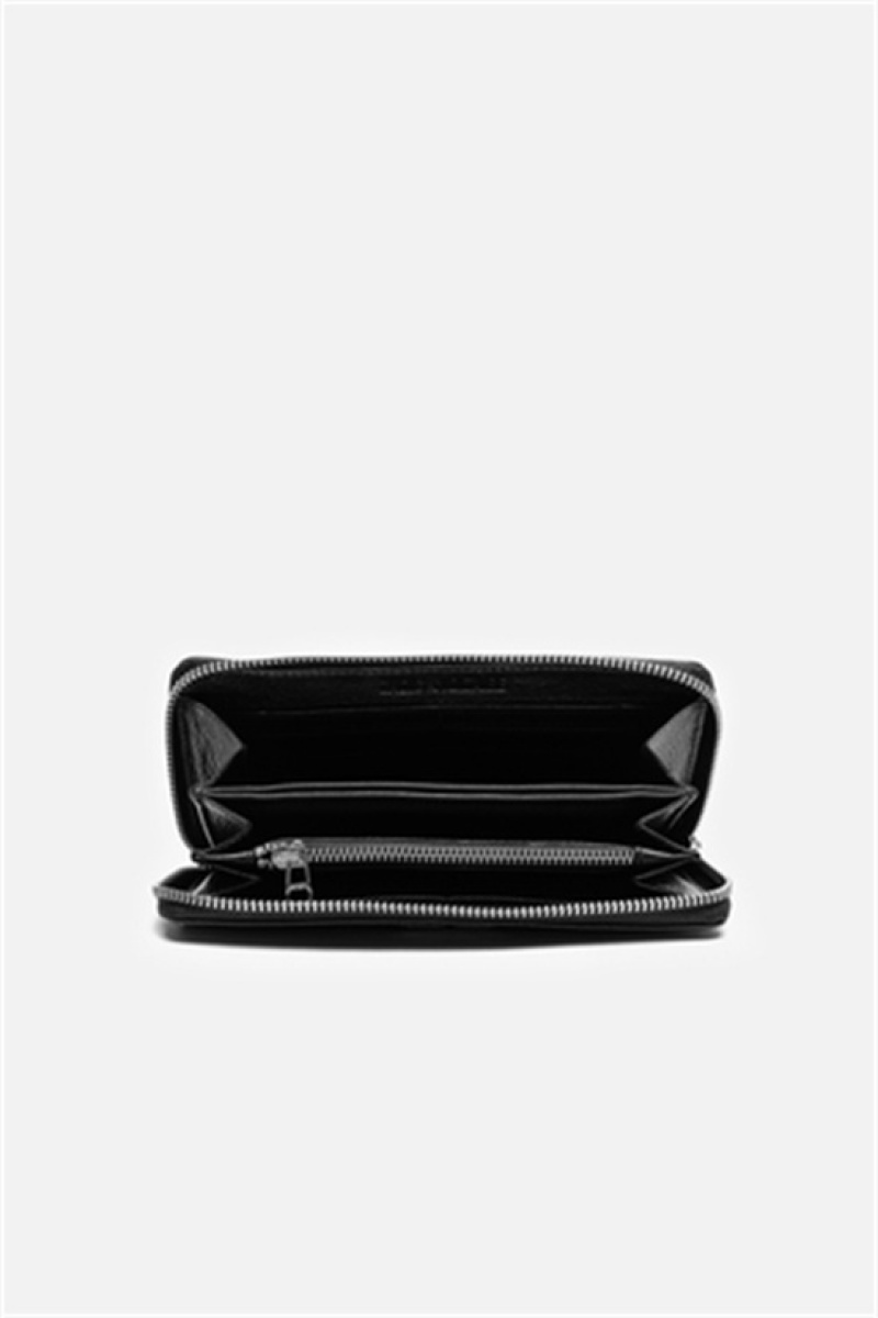 Zadig & Voltaire Compagnon Wallet Czarne | ZV-255905