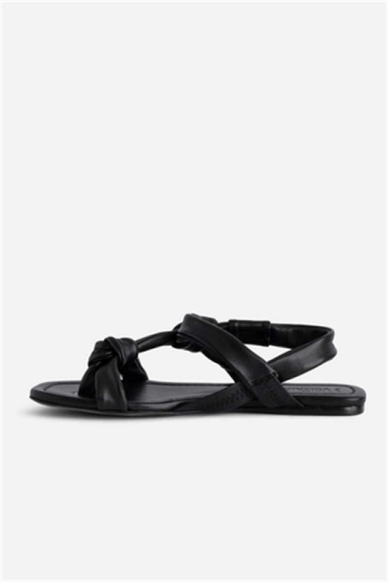 Zadig & Voltaire Forget Me Knot Sandals Czarne | ZV-255787