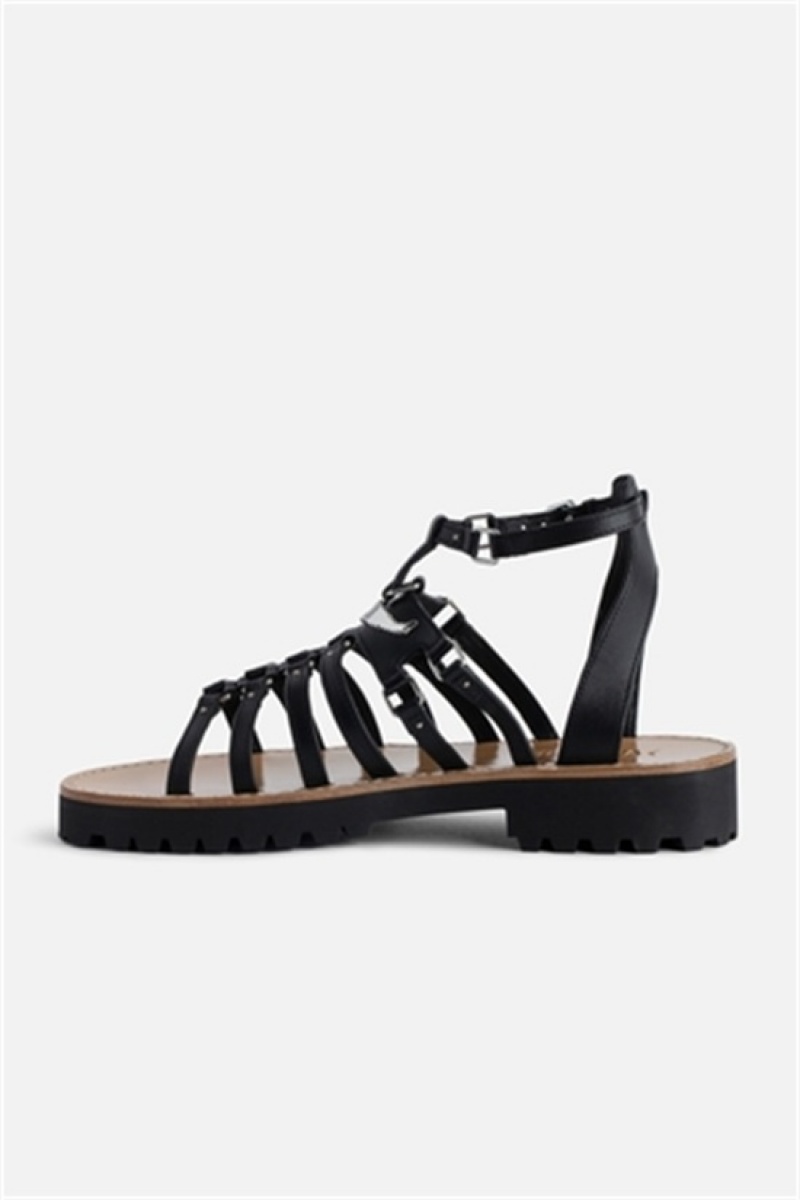 Zadig & Voltaire Joe Sandals Czarne | ZV-255791