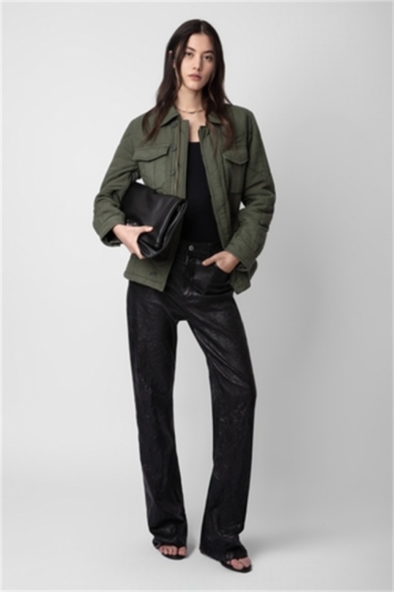 Zadig & Voltaire Kayak Jacket Khaki | ZV-256416