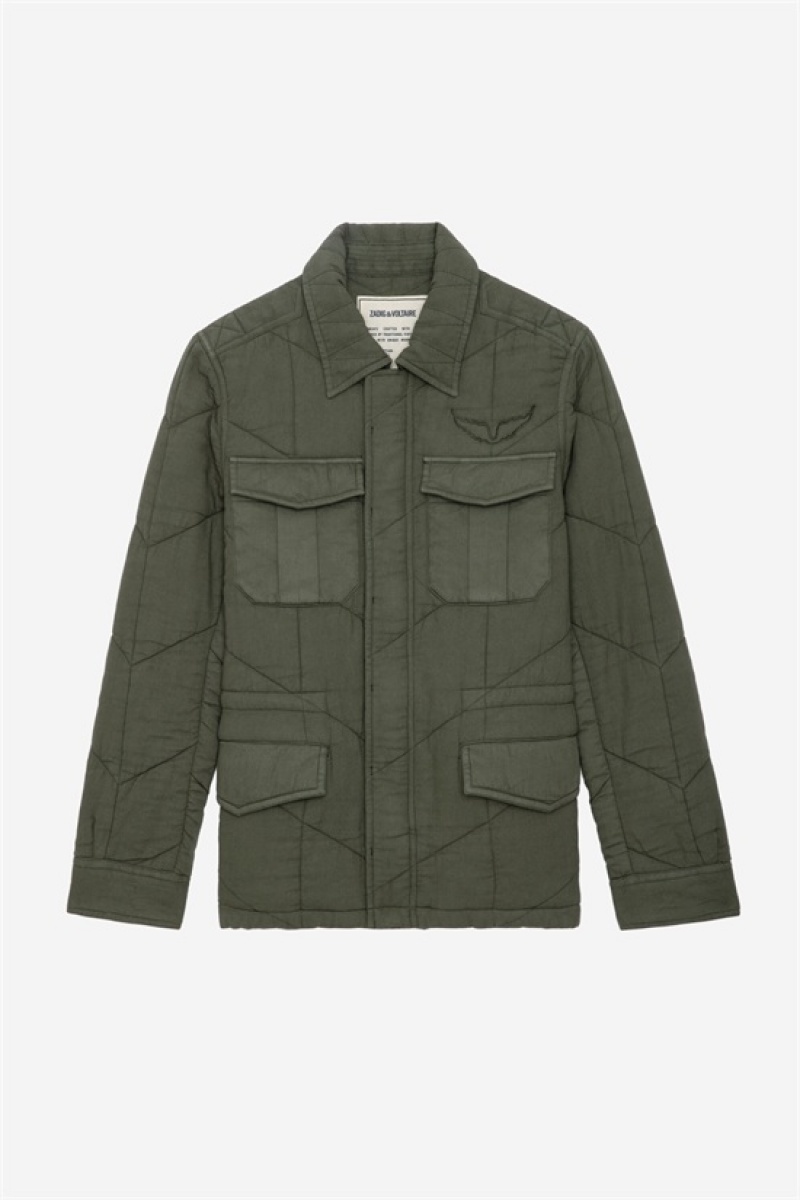 Zadig & Voltaire Kayak Jacket Khaki | ZV-256416