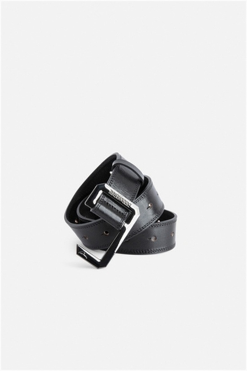 Zadig & Voltaire La Cecilia 35 Mm Belt Czarne | ZV-255827