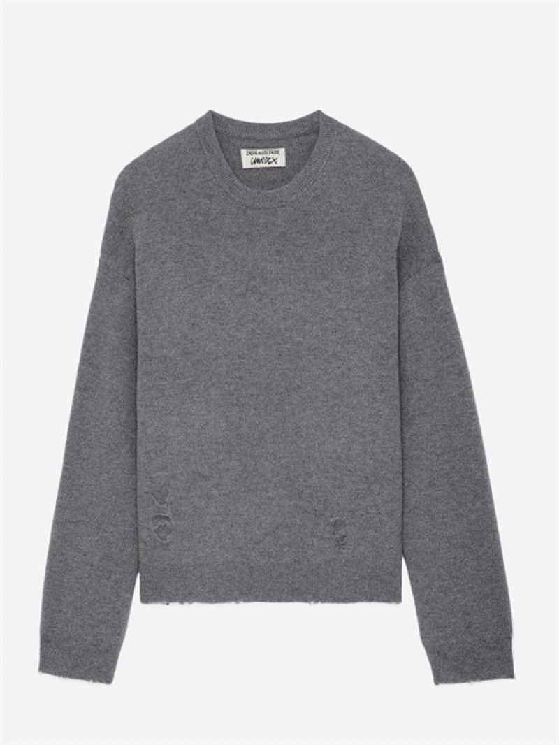 Zadig & Voltaire Marko Jumper Szare | ZV-256465