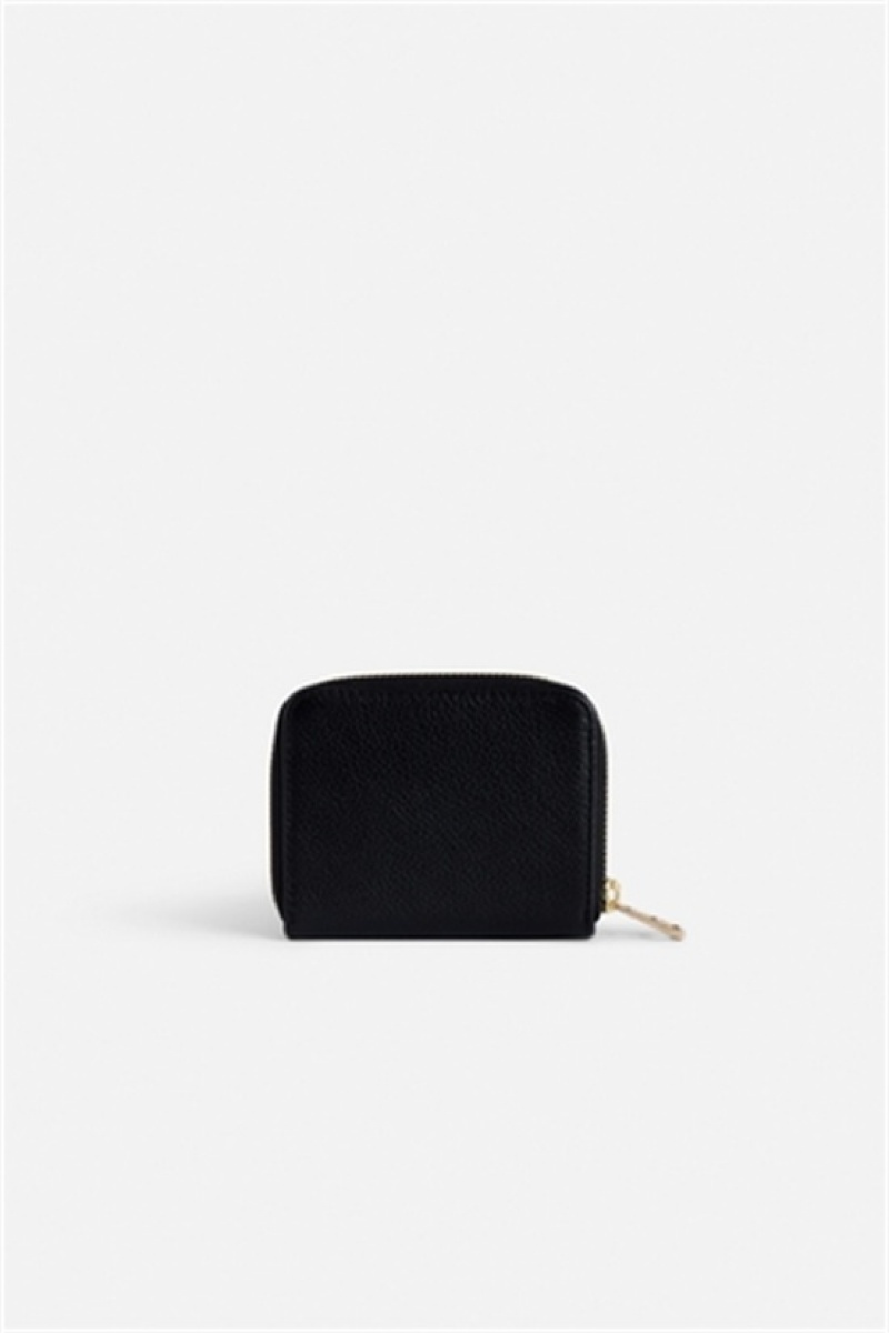 Zadig & Voltaire Mini Wallet Czarne Złote | ZV-255938