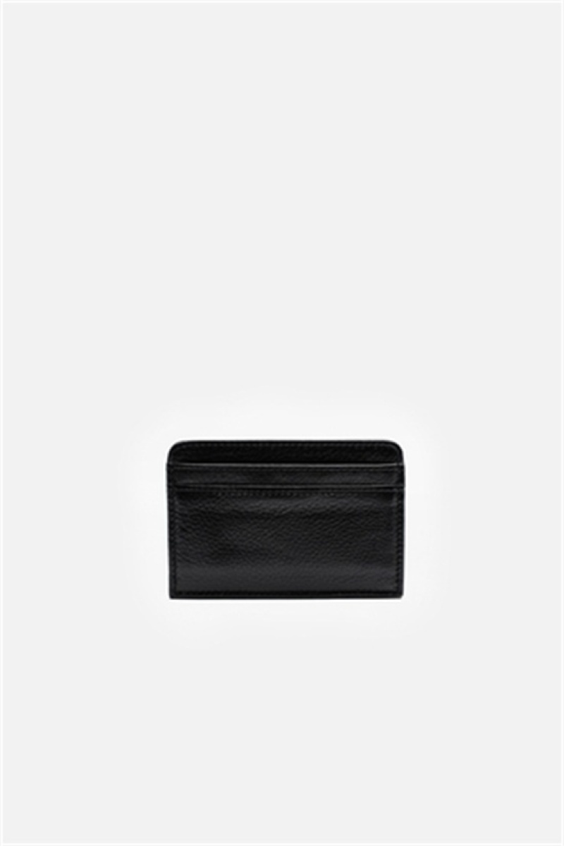 Zadig & Voltaire Pass Card Case Czarne | ZV-255946