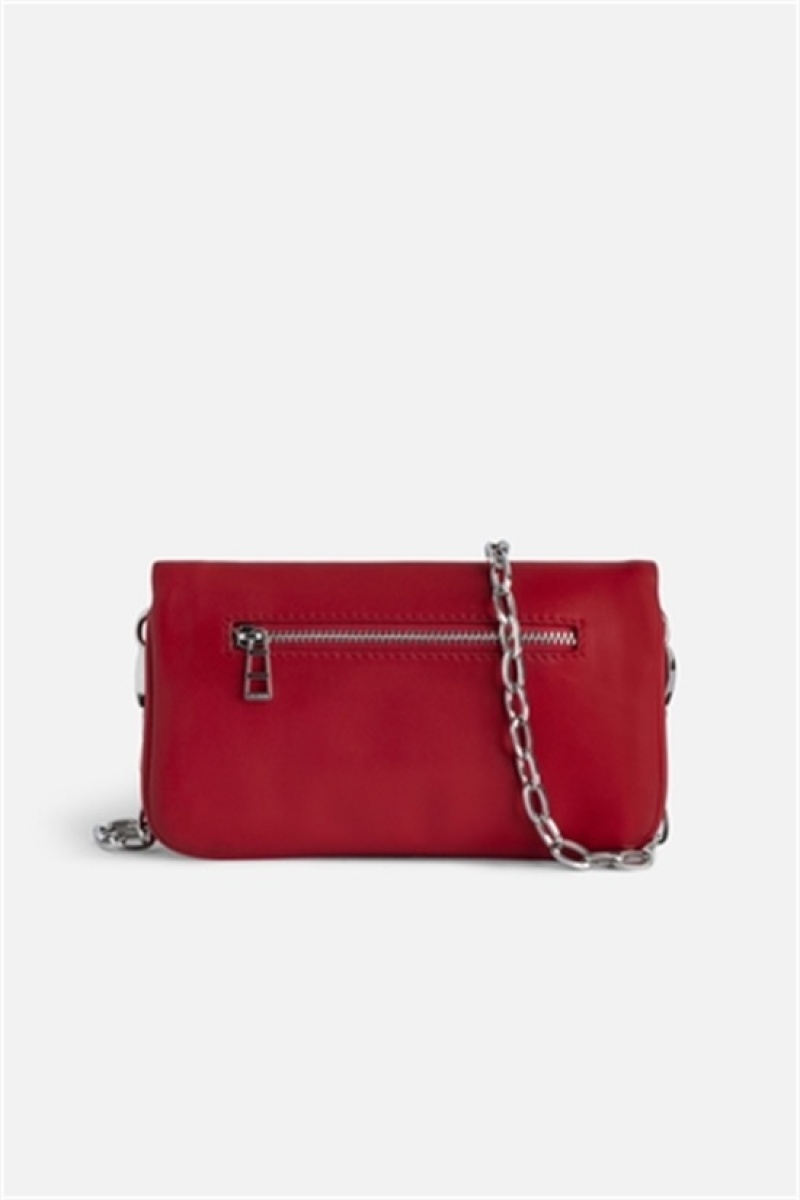 Zadig & Voltaire Rock Nano Eternal Bag Czerwone | ZV-256201