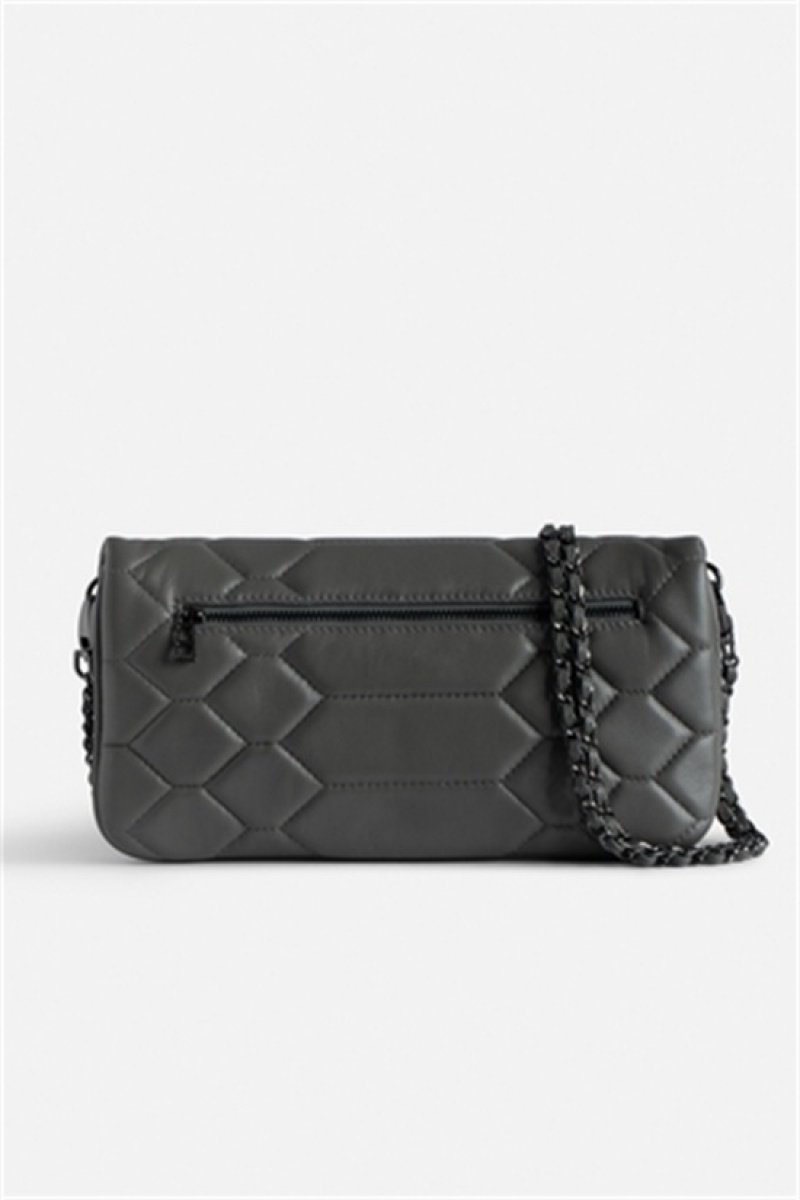 Zadig & Voltaire Rock Xl Mat Bag Czarne | ZV-256177