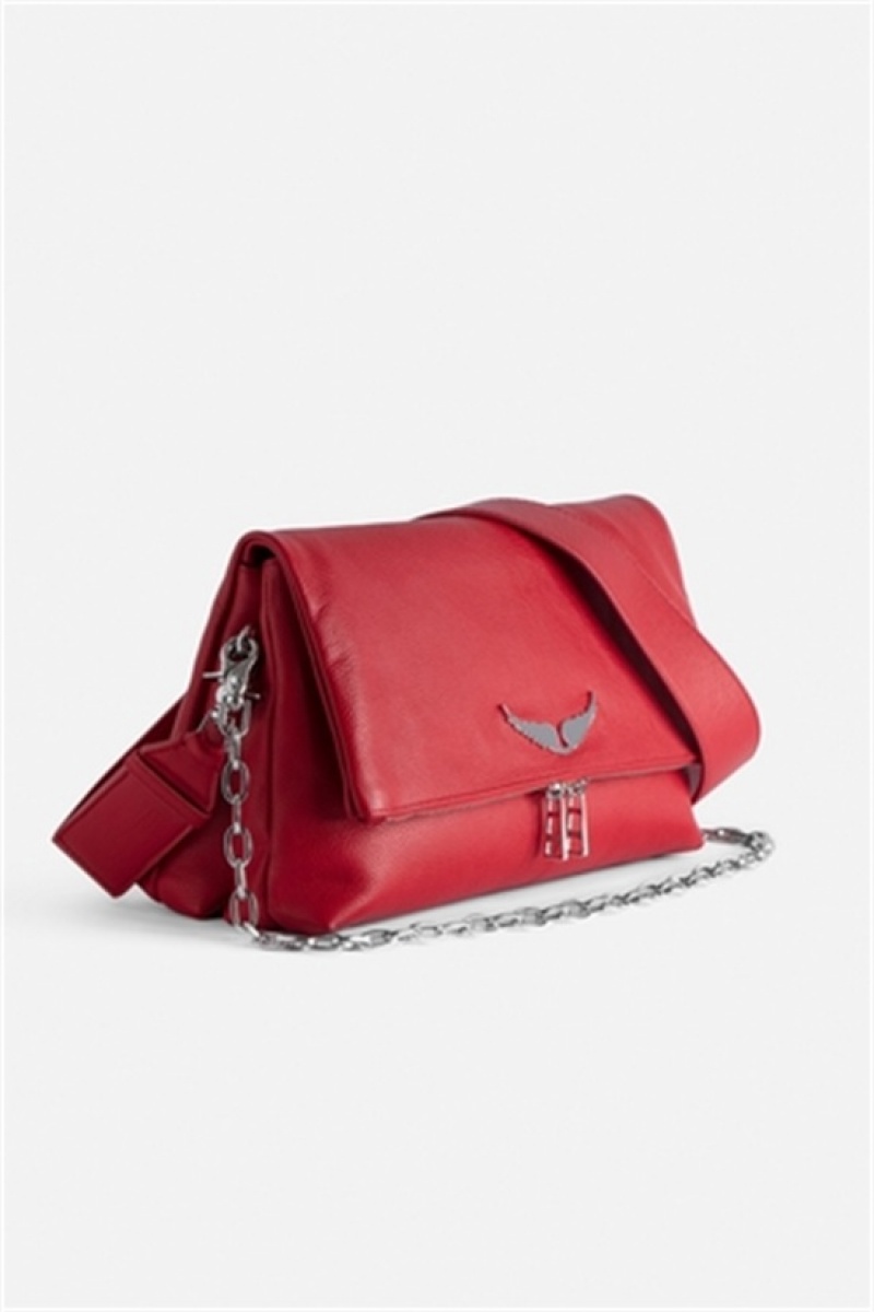 Zadig & Voltaire Rocky Bag Czerwone | ZV-256045