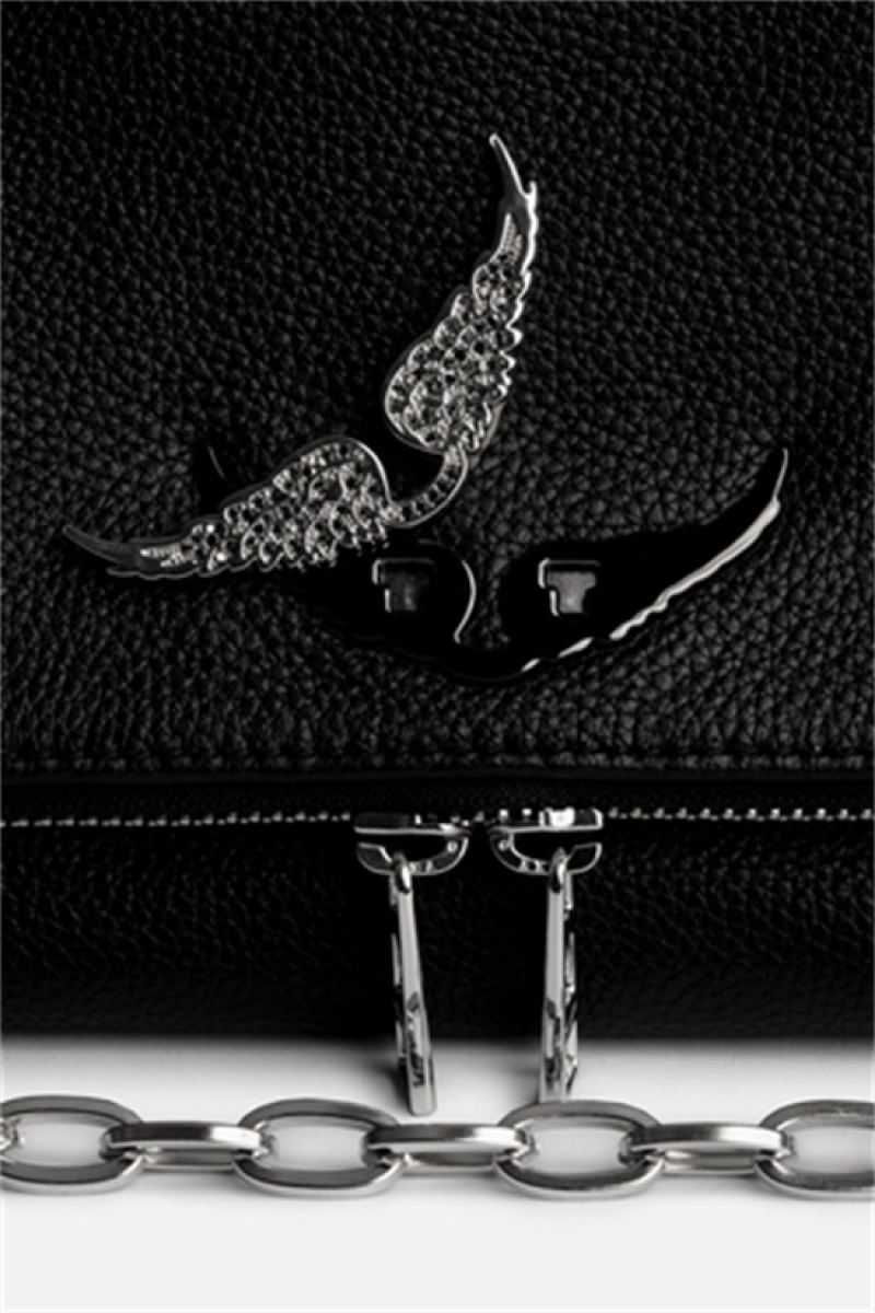 Zadig & Voltaire Rocky Swing Your Wings Srebrne | ZV-256120