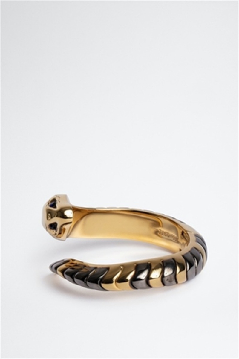 Zadig & Voltaire Snake Bracelet Złote | ZV-255879