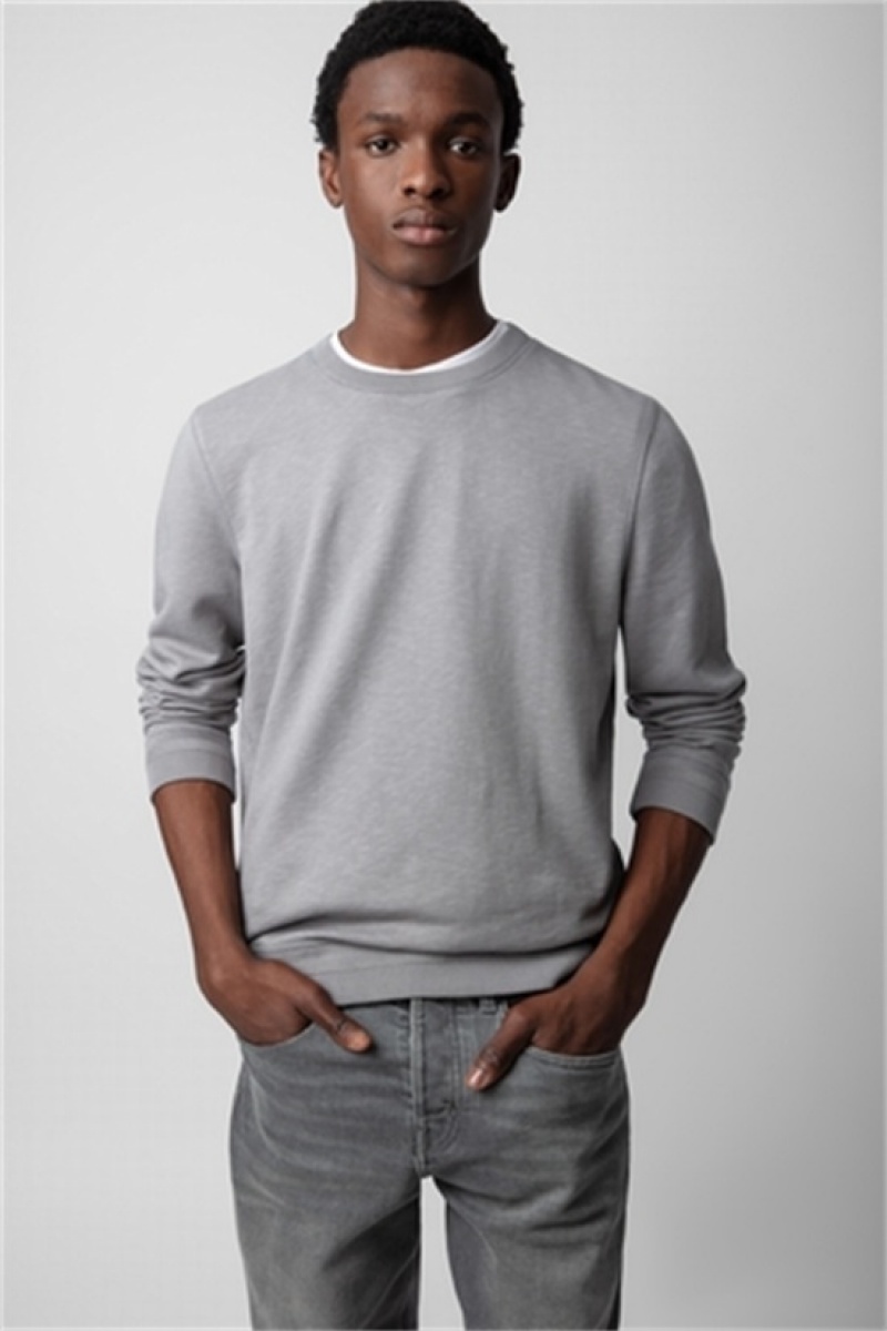 Zadig & Voltaire Stony Sweatshirt Szare | ZV-255743