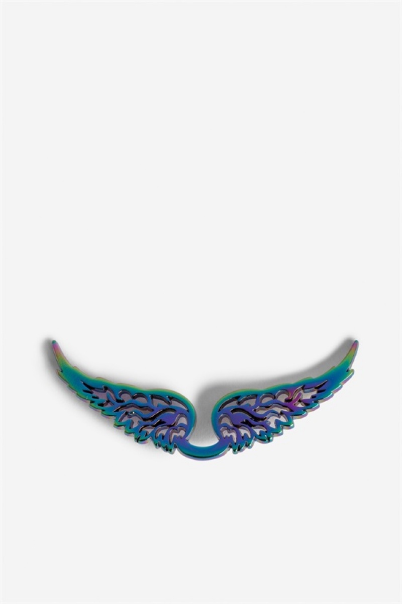 Zadig & Voltaire Swing Your Wings Charm Rainbow Kolorowe | ZV-256144