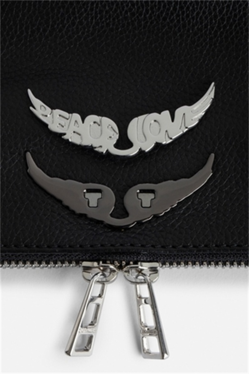 Zadig & Voltaire Swing Your Wings Charms Peace Srebrne | ZV-256145