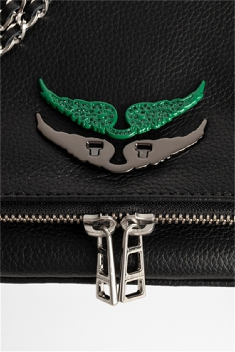 Zadig & Voltaire Swing Your Wings Charms Zielone | ZV-256133