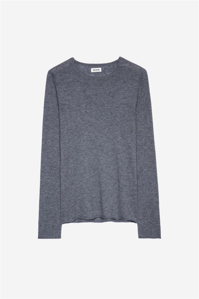 Zadig & Voltaire Teiss Cashmere Swetry Szare | ZV-255767