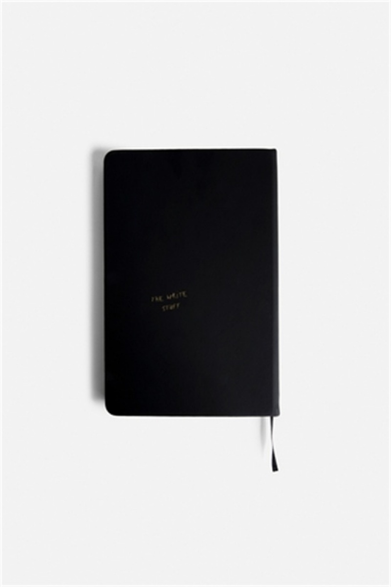 Zadig & Voltaire The Write Stuff Notebook Czarne | ZV-255806