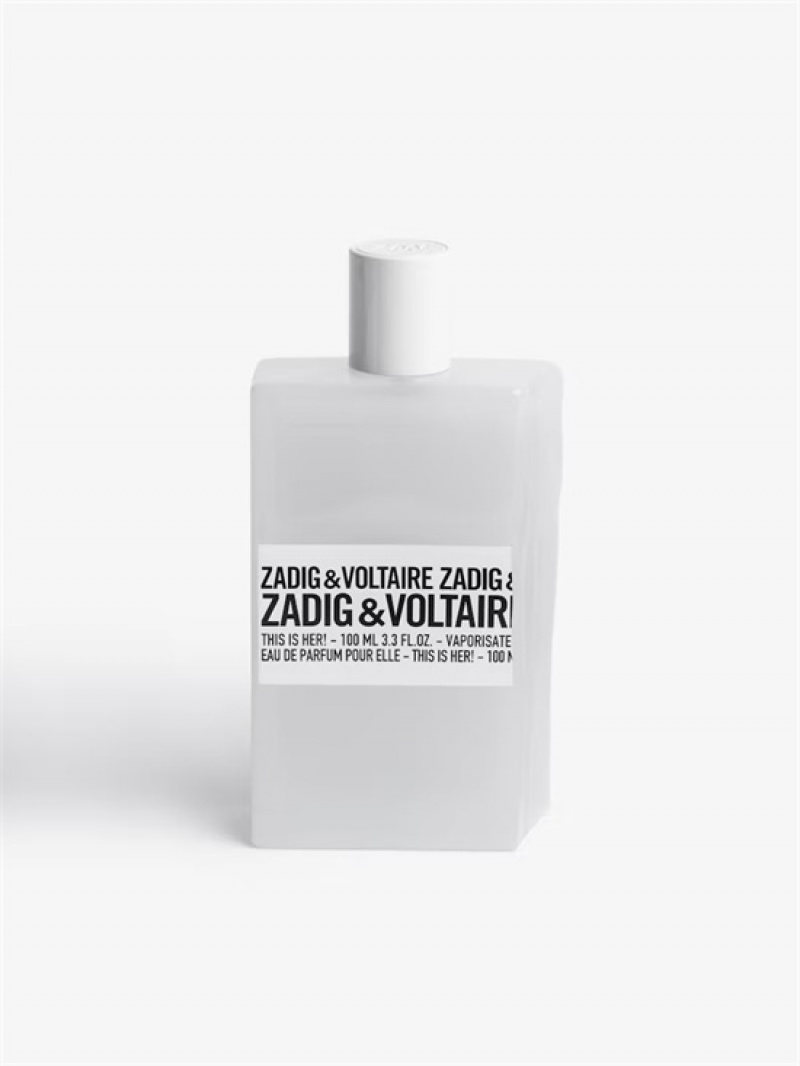 Zadig & Voltaire This Is Her! Fragrance 100ML Białe | ZV-255655