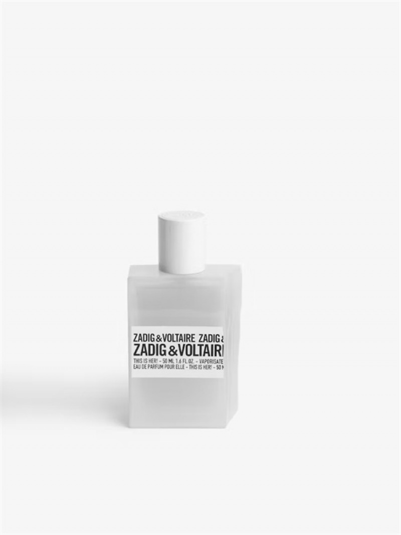 Zadig & Voltaire This Is Her! Fragrance 50 ML Białe | ZV-255651