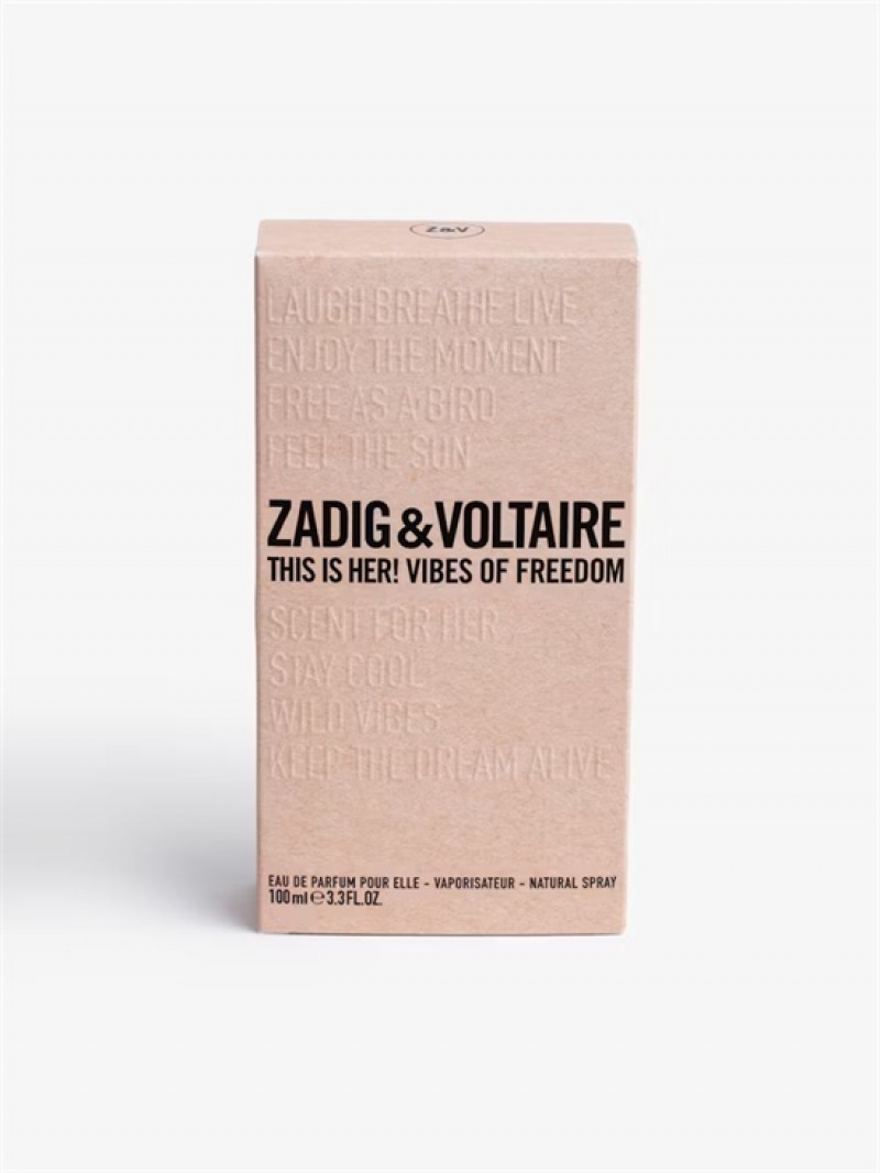 Zadig & Voltaire This Is Her! Vibes of Freedom Fragrance 100ML  Różowe | ZV-255652