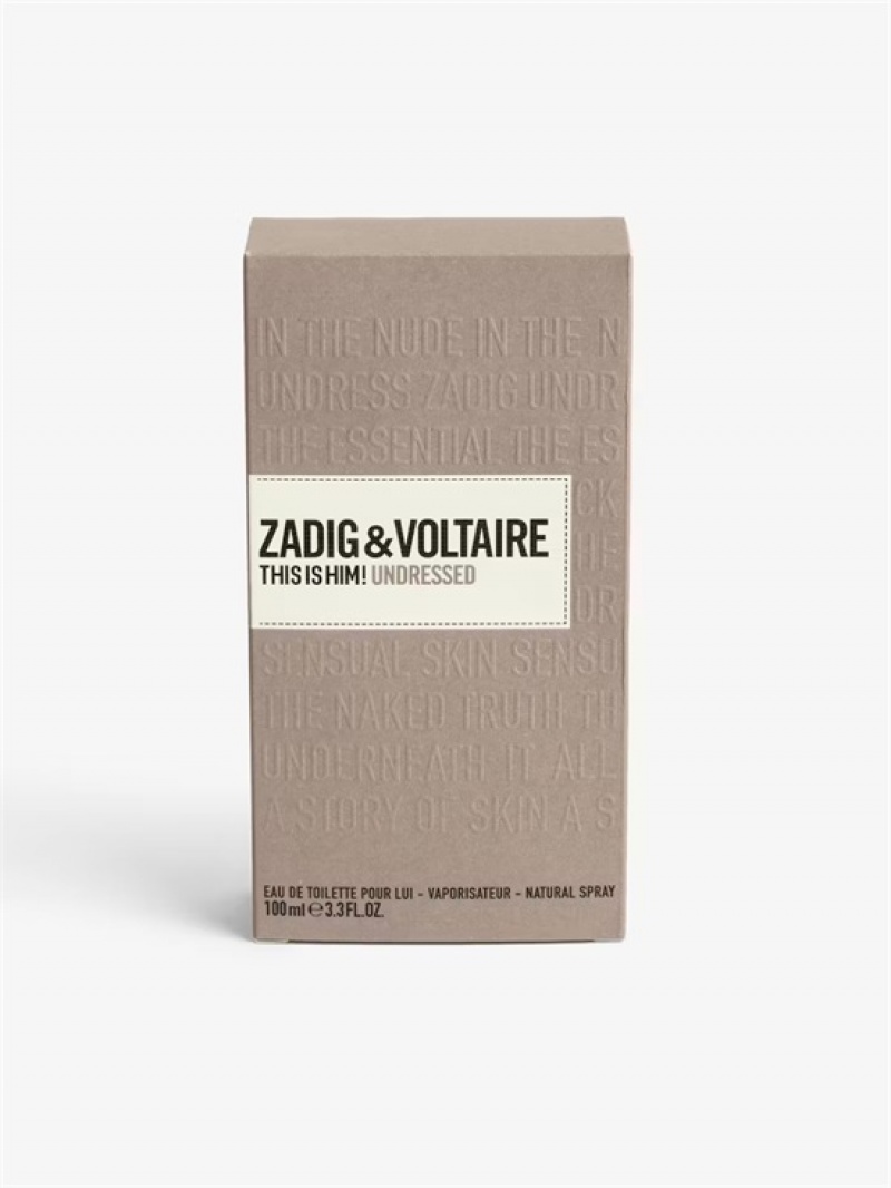 Zadig & Voltaire This Is Him! Fragrance 100ML  Szare Brązowe | ZV-255648