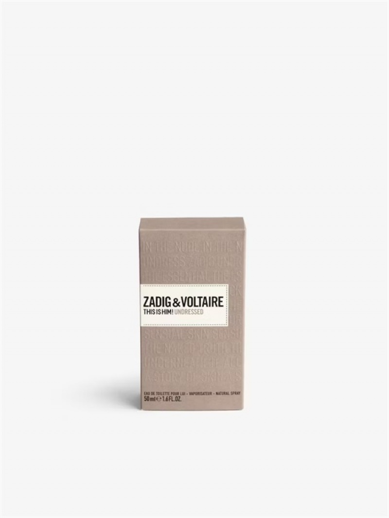 Zadig & Voltaire This Is Him! Fragrance 50ML  Szare Brązowe | ZV-255647