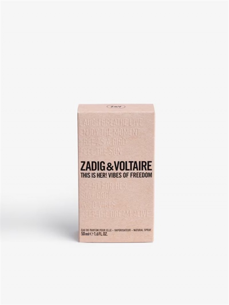 Zadig & Voltaire This is Her! Vibes Of Freedom 50ML Różowe | ZV-255643