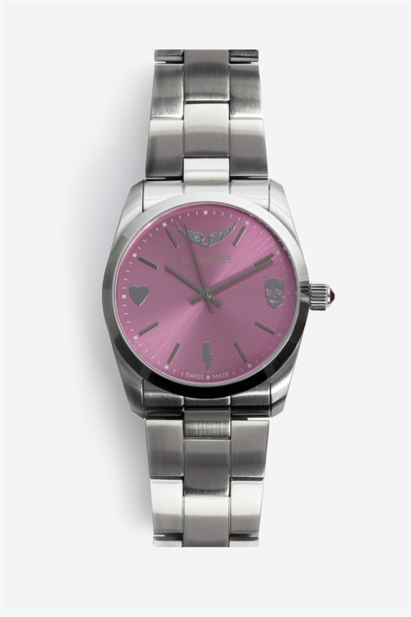 Zadig & Voltaire Time2love Watch Pimk | ZV-255852