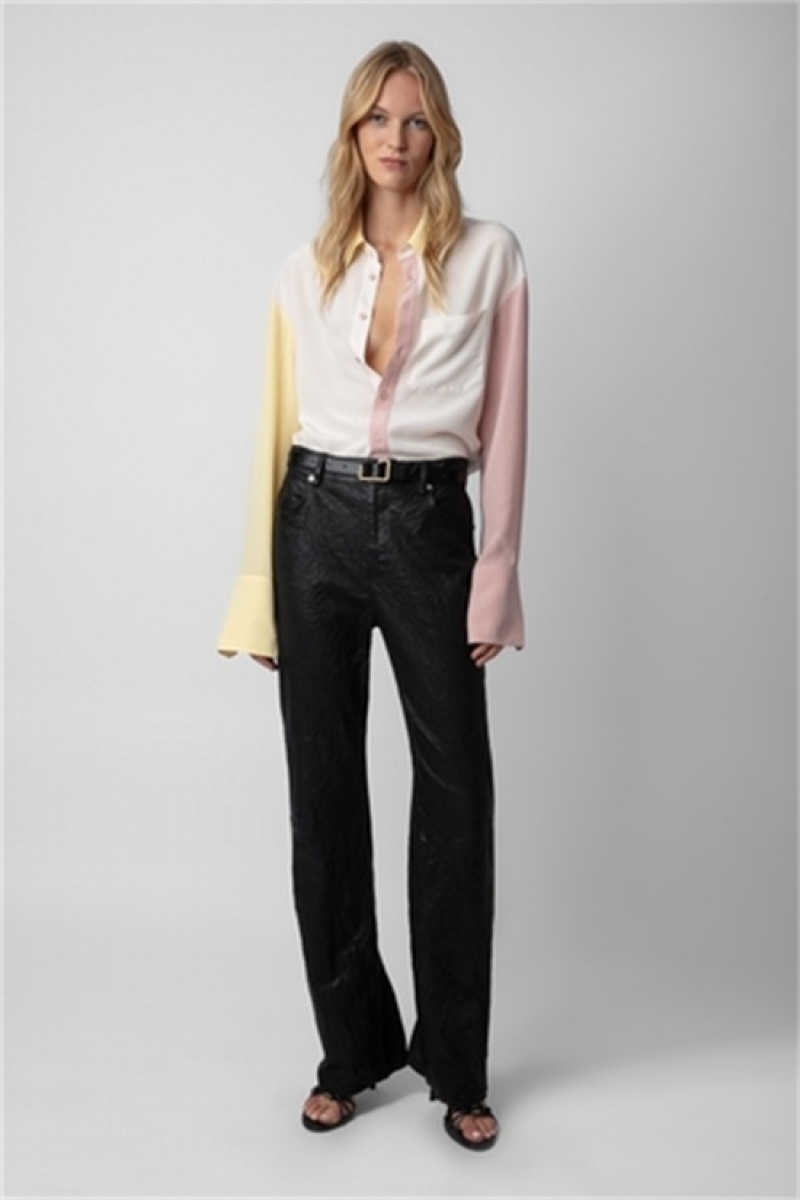 Zadig & Voltaire Tyrone Shirt Białe | ZV-256321